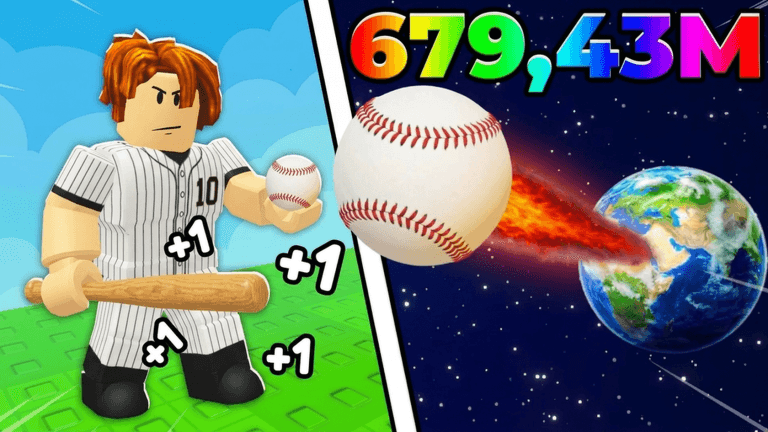Roblox experience thumbnail for Hit a Baseball!